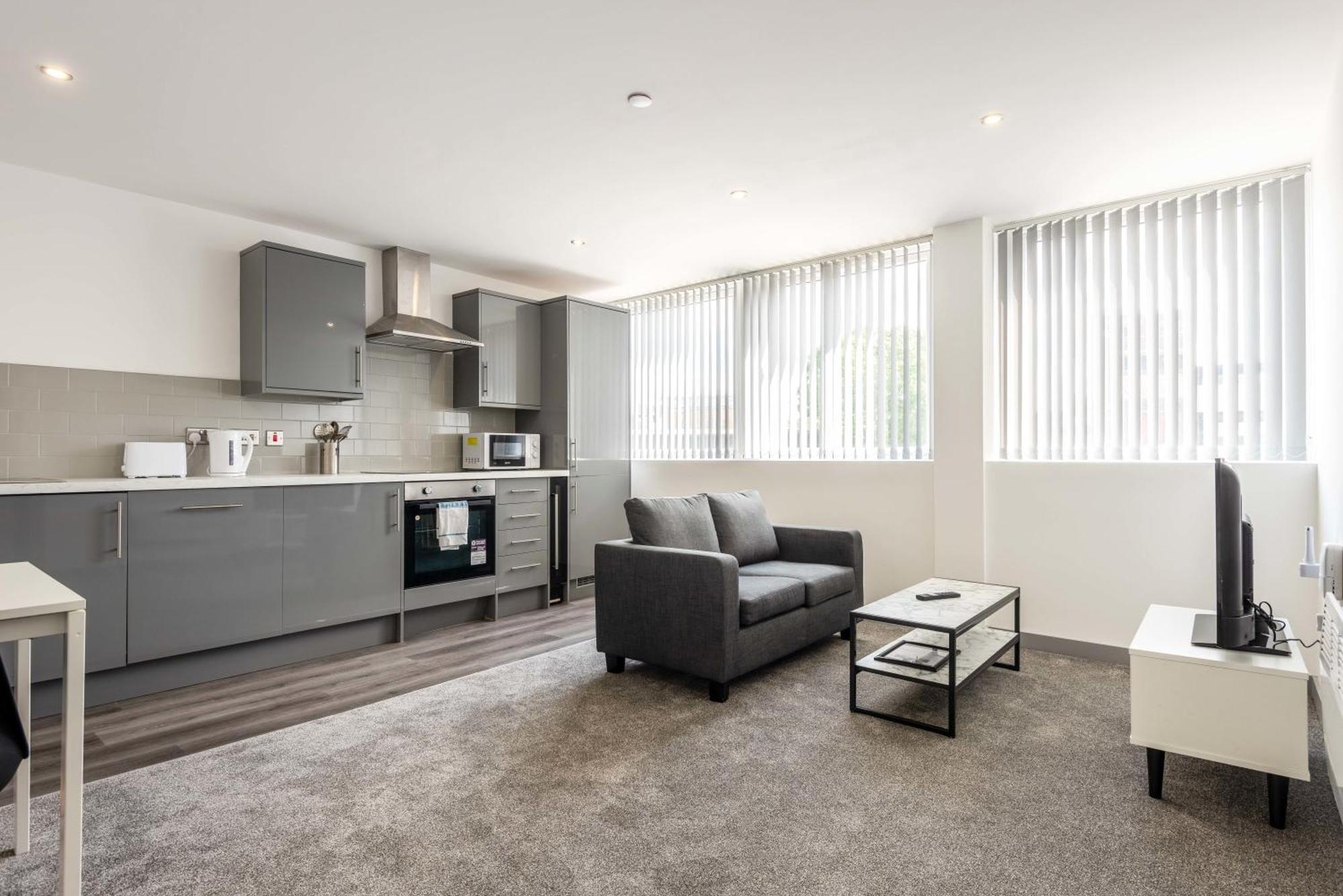 Modern 1 Bedroom Yeadon Apartment Exterior foto
